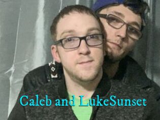 Caleb_and_LukeSunset