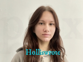 Holliswrote