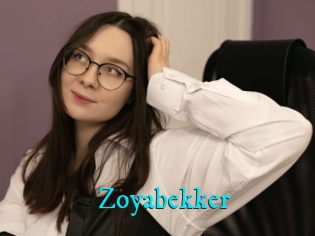 Zoyabekker